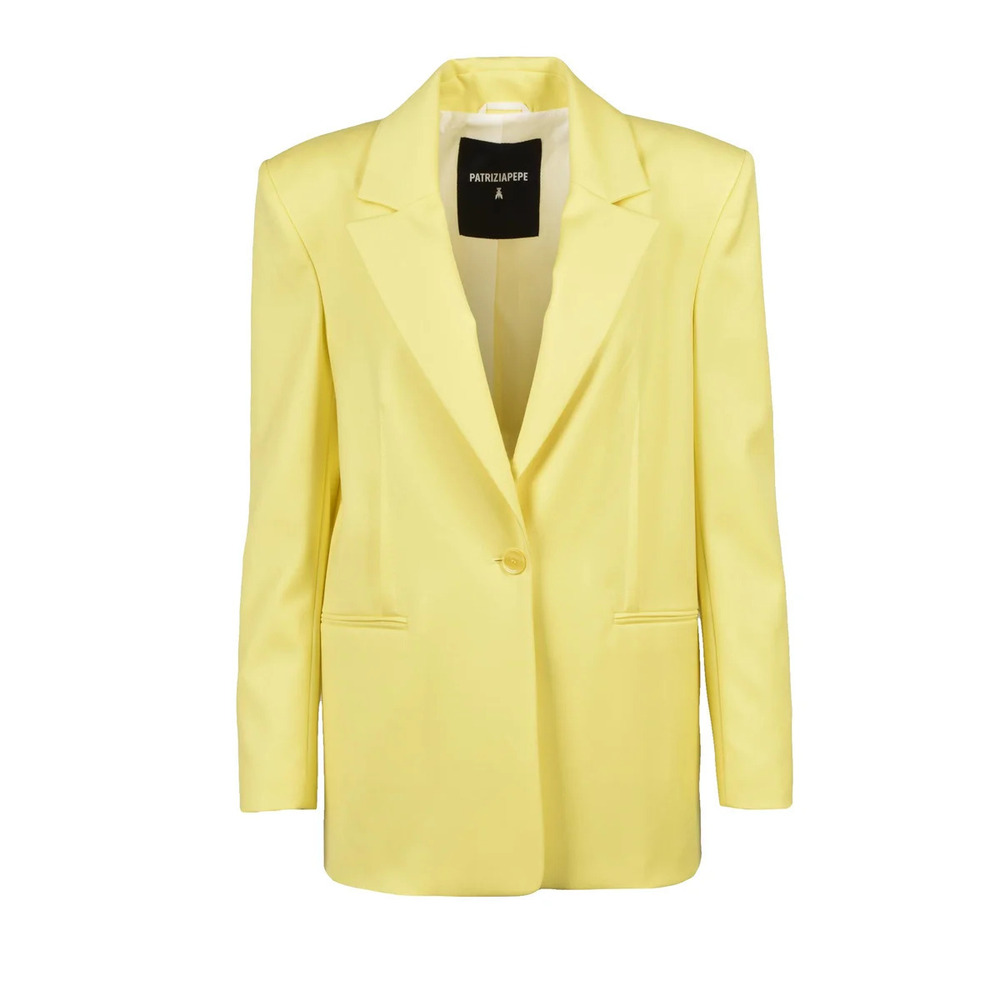 PATRIZIA PEPE Straight Jacket - Yellow